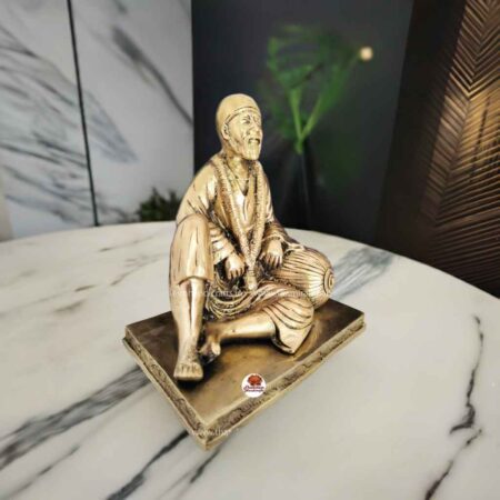 Brass Sai Baba Statue