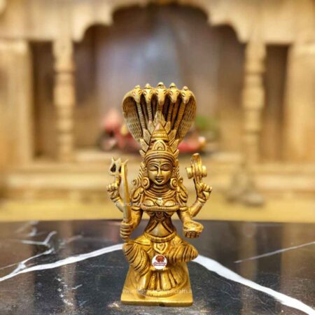 Brass Karumari Amman Statue