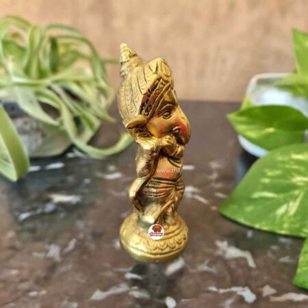 Flute Ganesh Statue