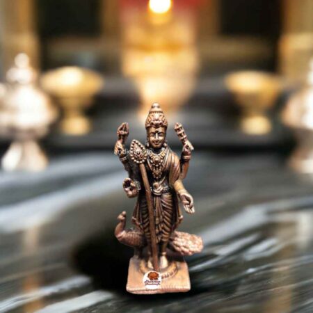 Handcrafted Copper Murugar Statue