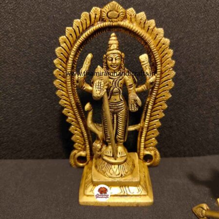 Antique Brass Murugan Idol