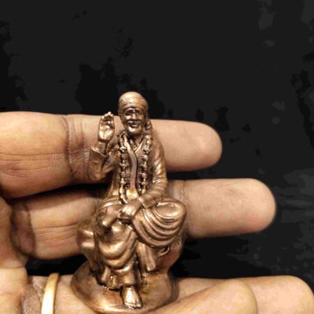 Copper Sai Baba Idol